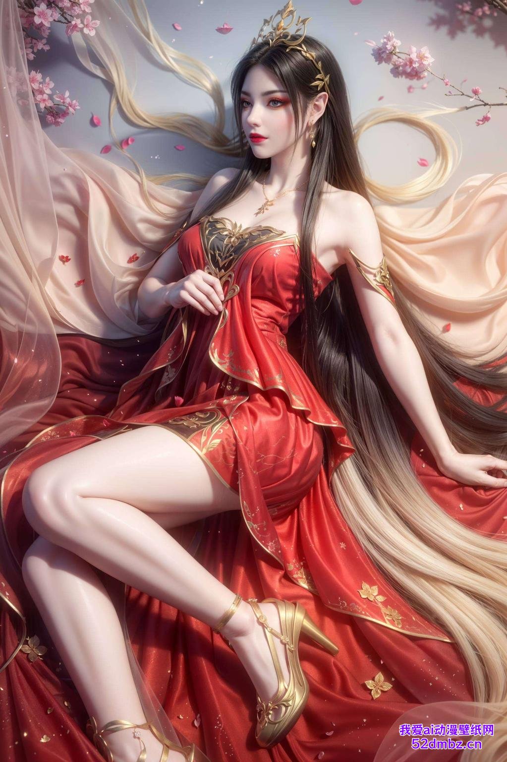 神秘蛇发美女大家好！今天给大家带来这款紫色梦幻的平板漫画壁纸