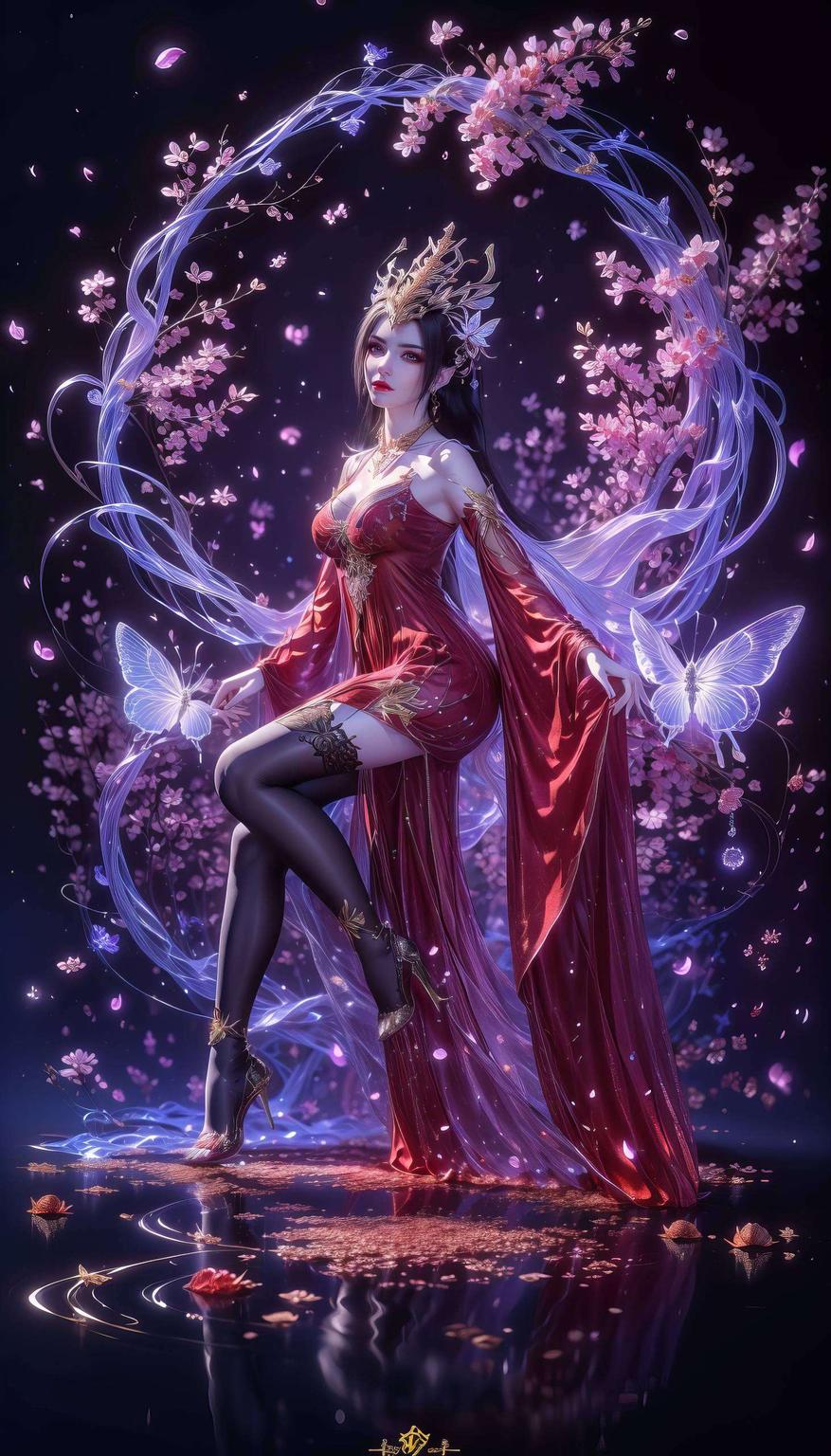 细节满分完美诠释神秘与美艳