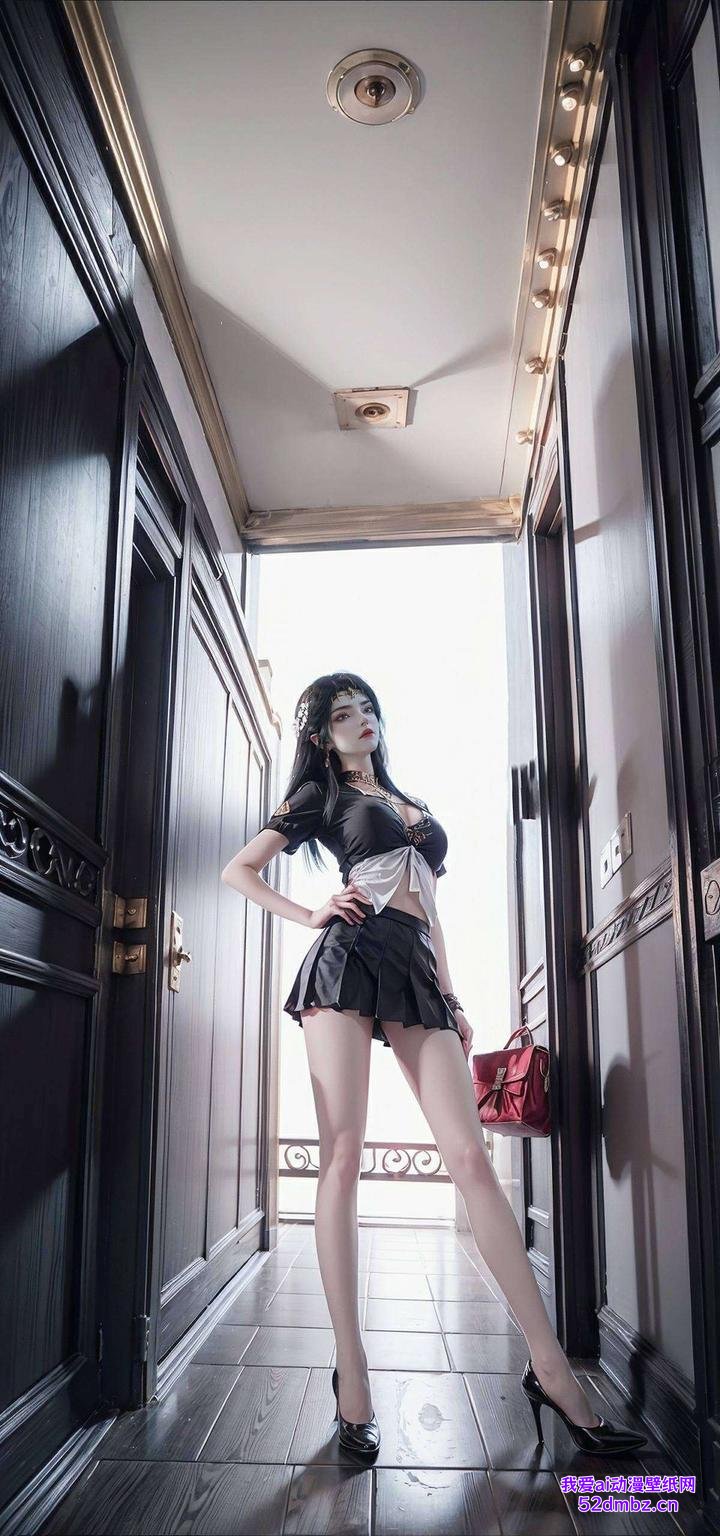 美杜莎AI绘画淡雅的色彩