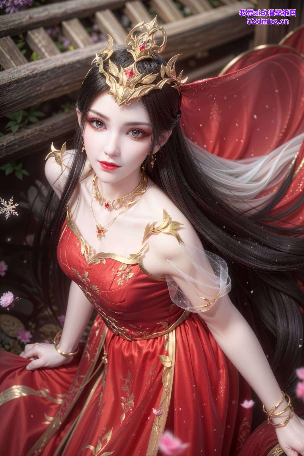 超还原动画特效蛇发女王魅力全开