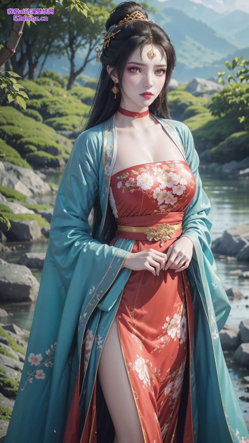 安卓宽屏墨云壁纸