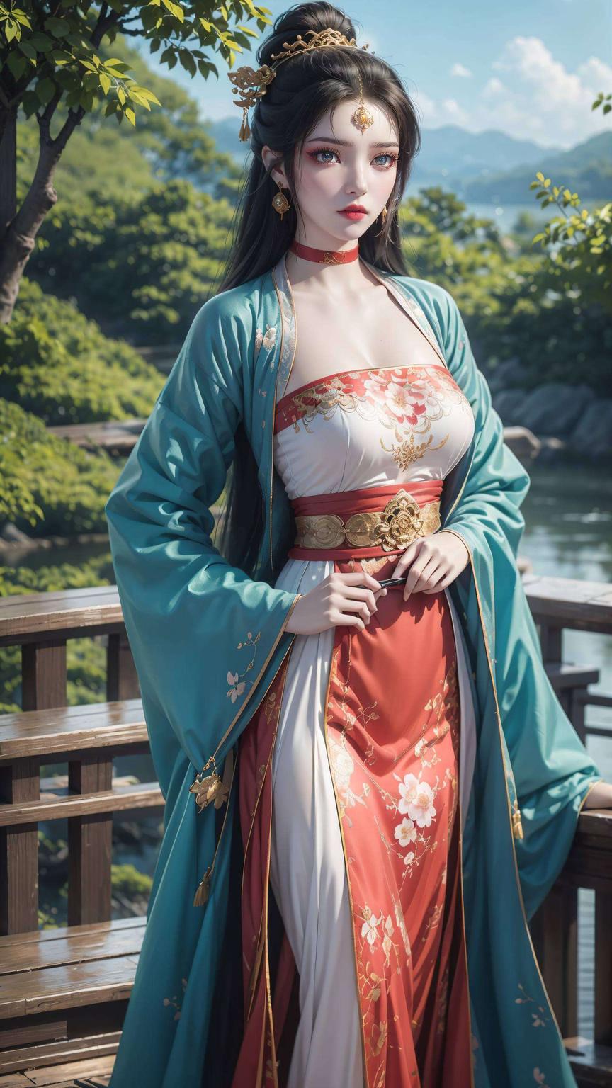 眼波流转画面如梦似幻