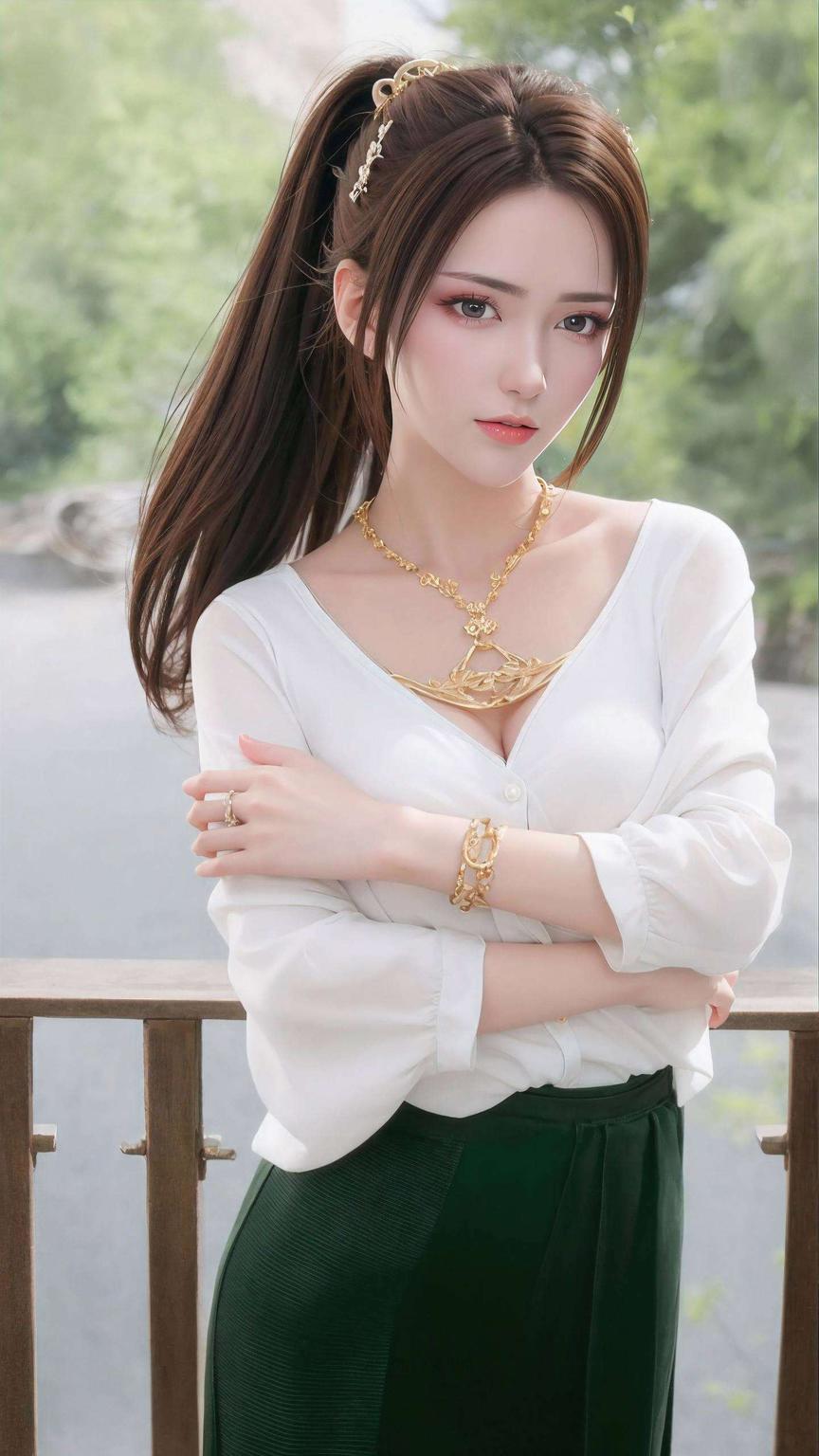 这款壁纸以温柔的色调今天给大家带来一款超美的女生壁纸——纳兰嫣然流泪壁纸