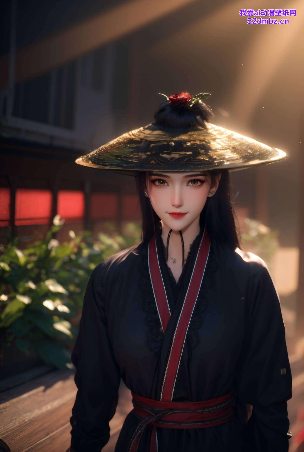 南宫夕儿变装秀简洁壁纸护眼无忧！AI素材打造