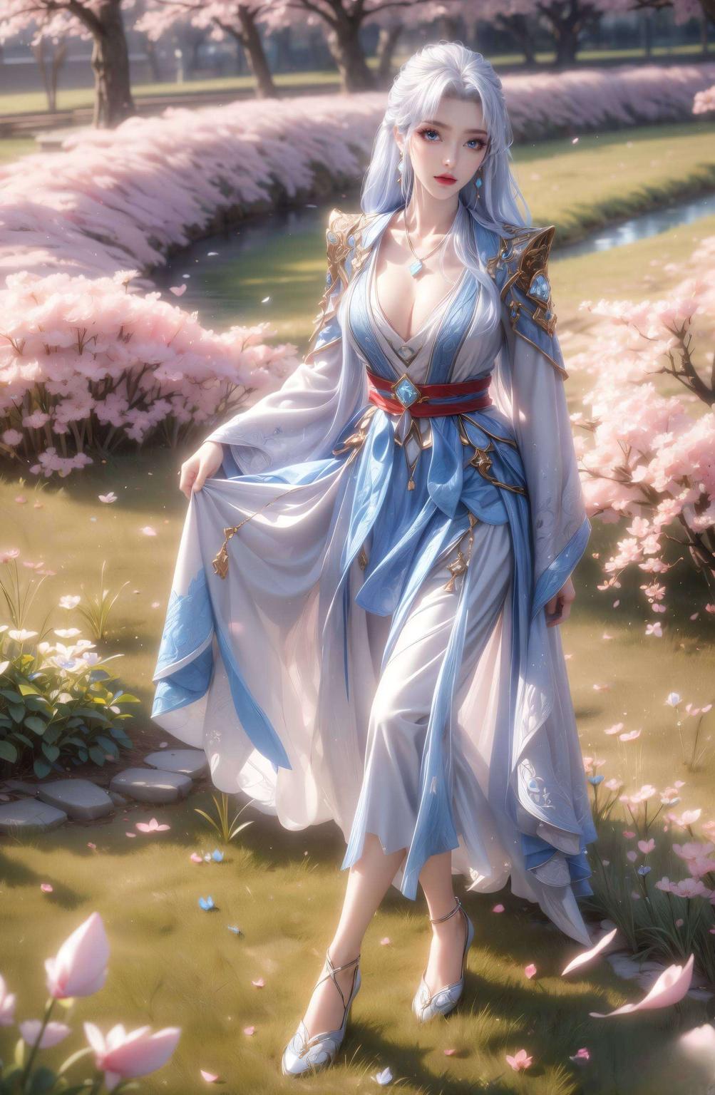 清新甜美宁雨蝶护士壁纸