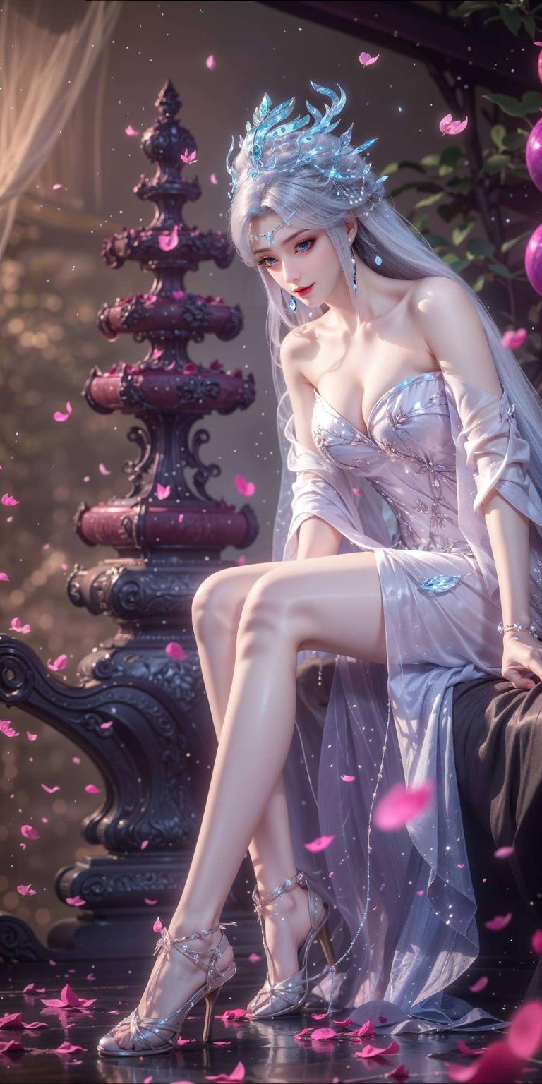 宁雨蝶新造型壁纸古风伤感之美