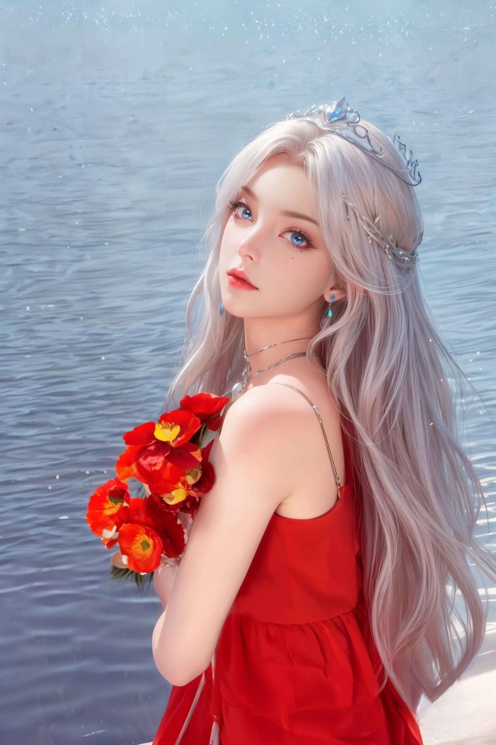 让你的安卓手机瞬间萌化！宁雨蝶的静态极简风壁纸