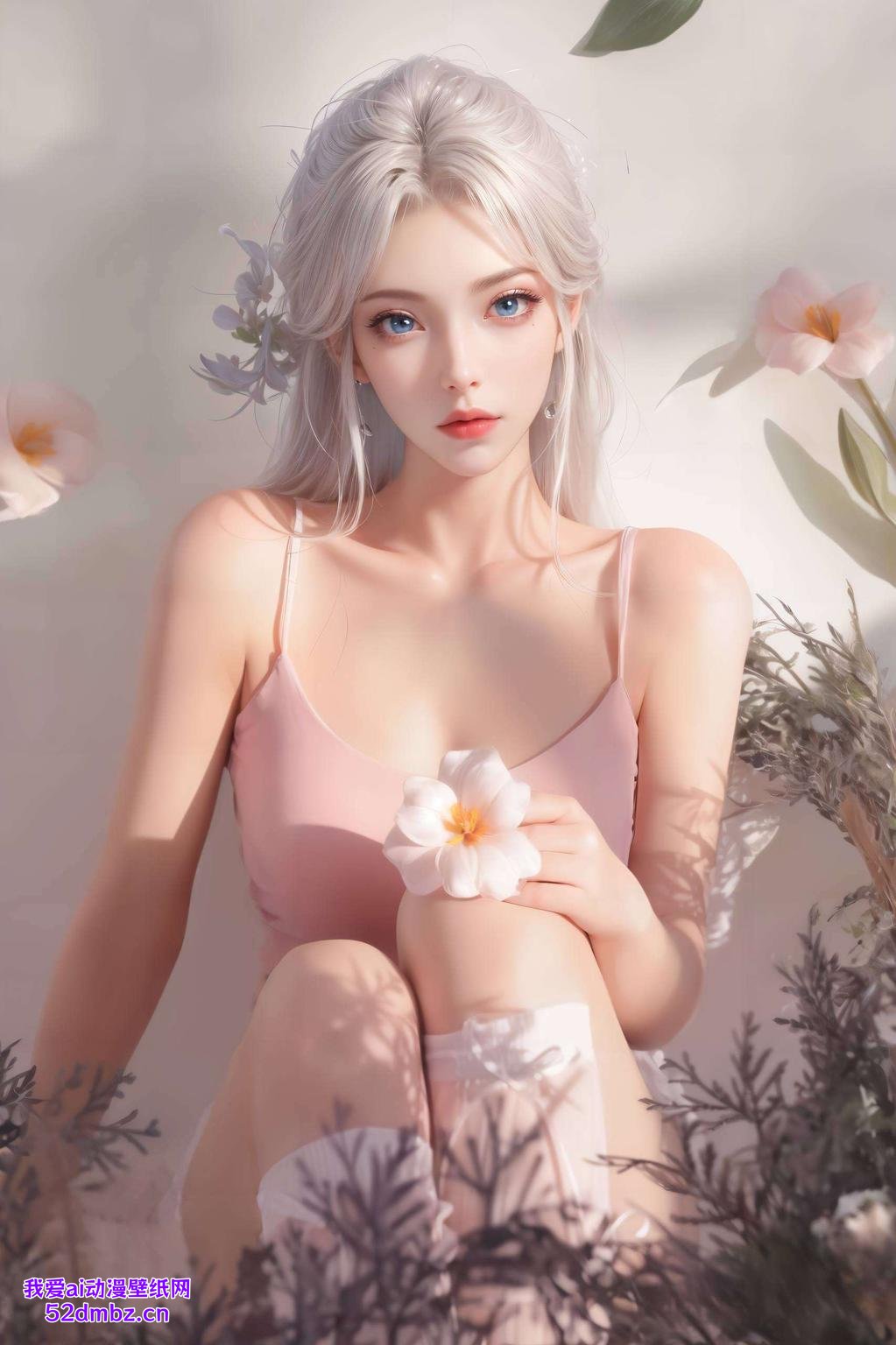 罗征宁雨蝶双修壁纸粉色梦幻