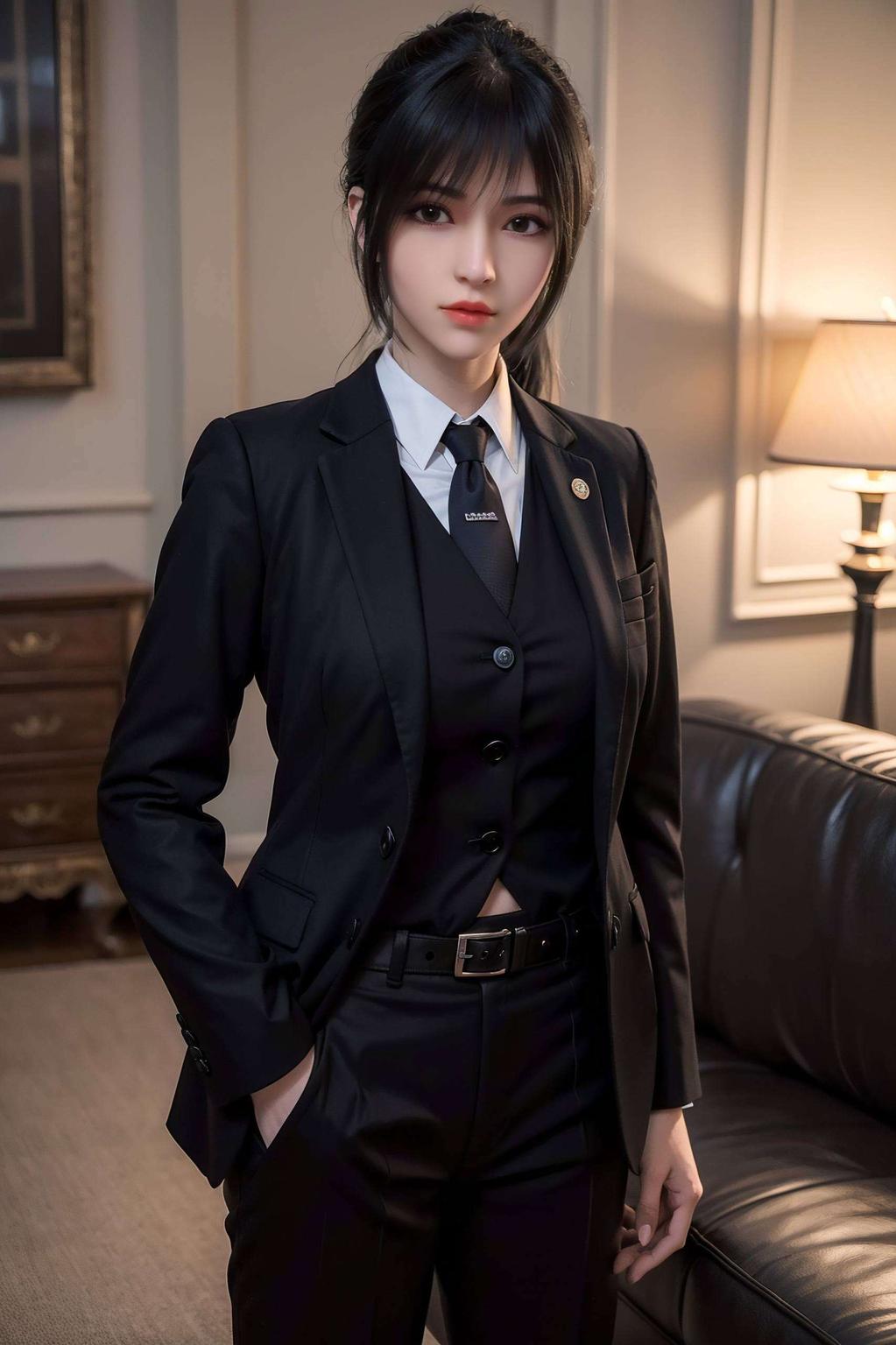 高清画质尽显细节搭配雄兵连琪琳全屏电脑壁纸