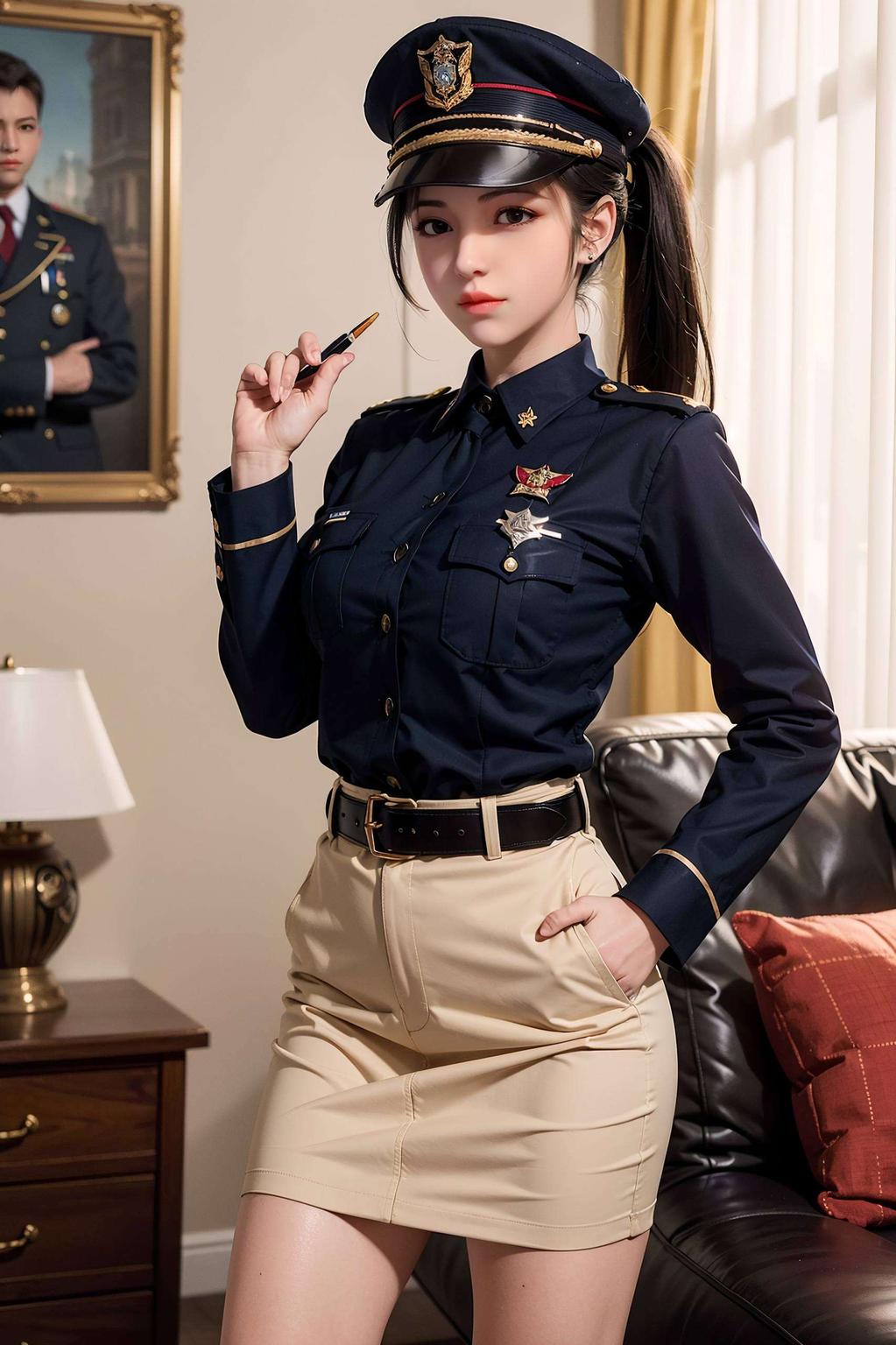 细节满分主角是咱们雄兵连中的美女琪琳！高清全屏