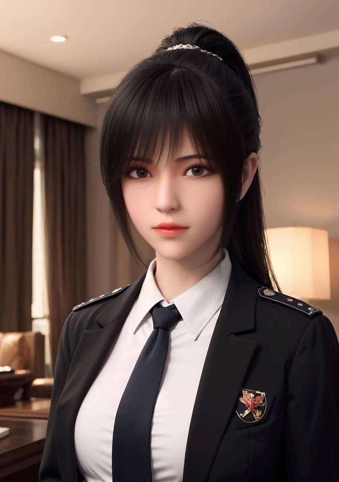 古韵盎然雄兵连琪琳风采尽显！这款全身壁纸