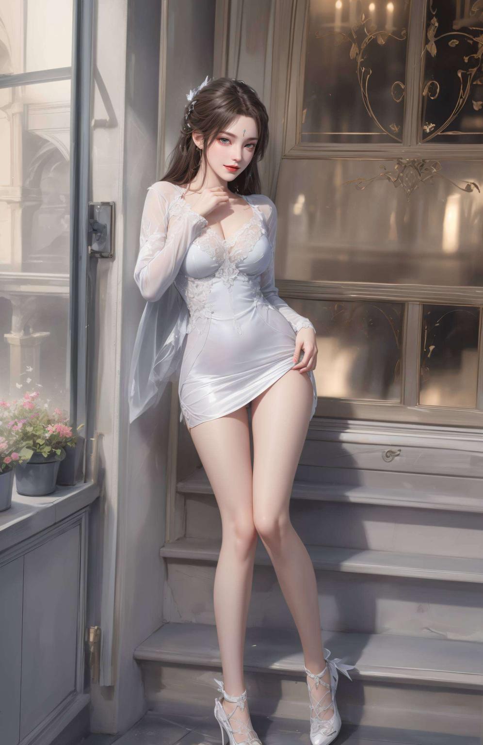 清漪新婚壁纸超精致动漫风