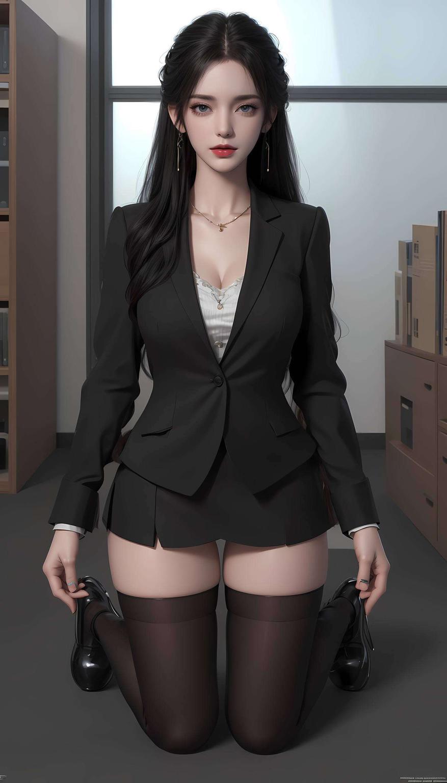 清漪仙子翩翩起舞！细腻笔触勾勒仙子轮廓背景幽蓝星空点缀繁星