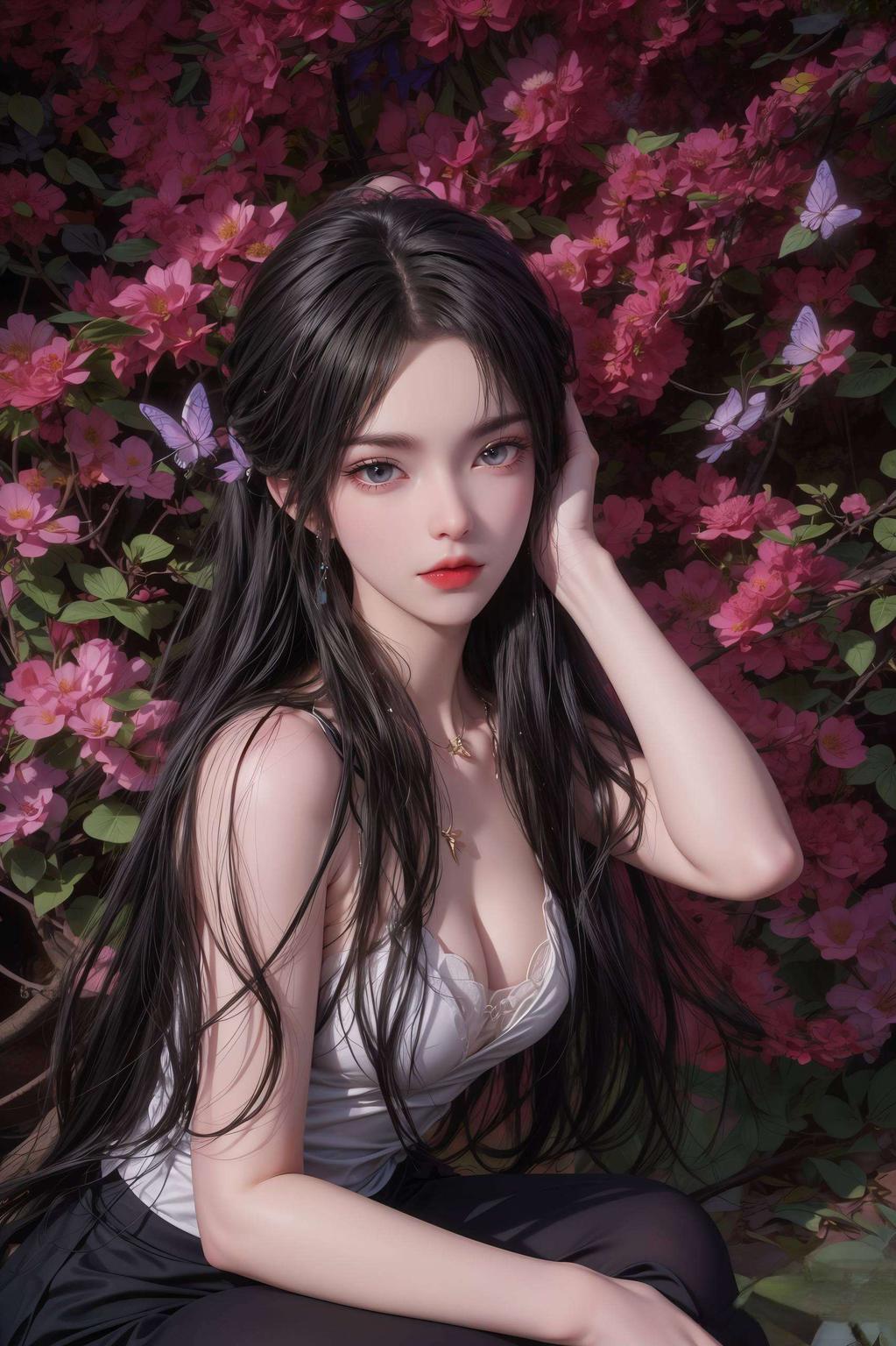 清漪与石昊极简风壁纸