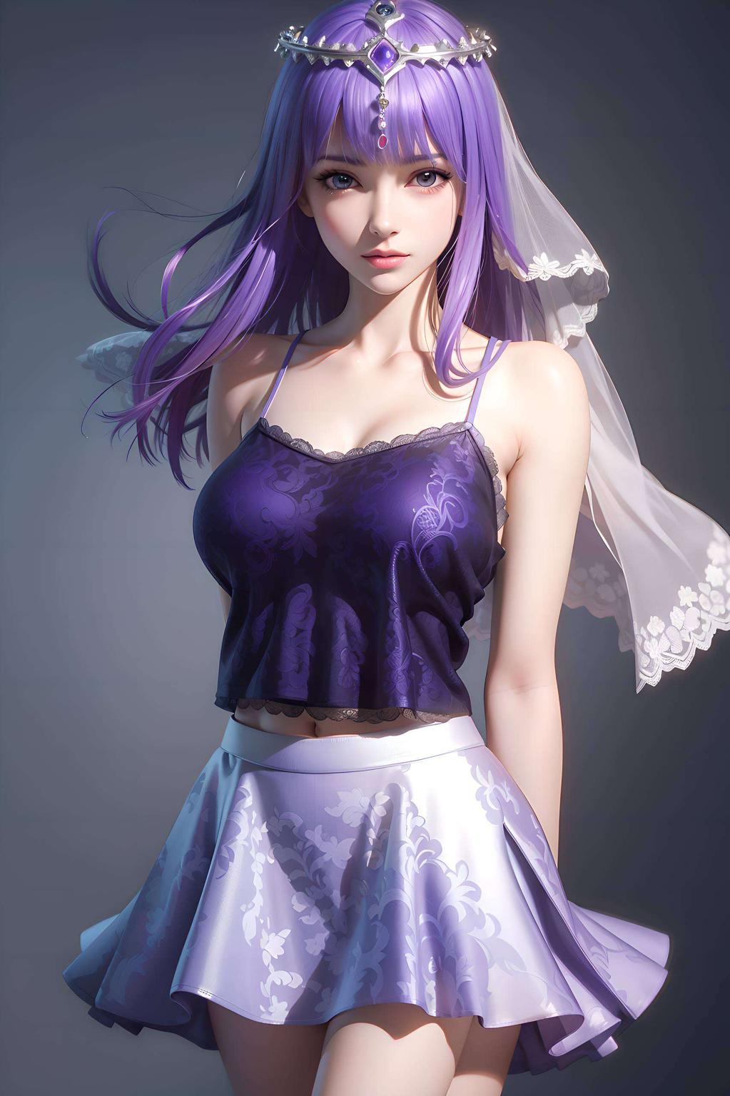 大家好！今天给大家带来一组超美的少司命伤感风壁纸灰蓝色的背景中