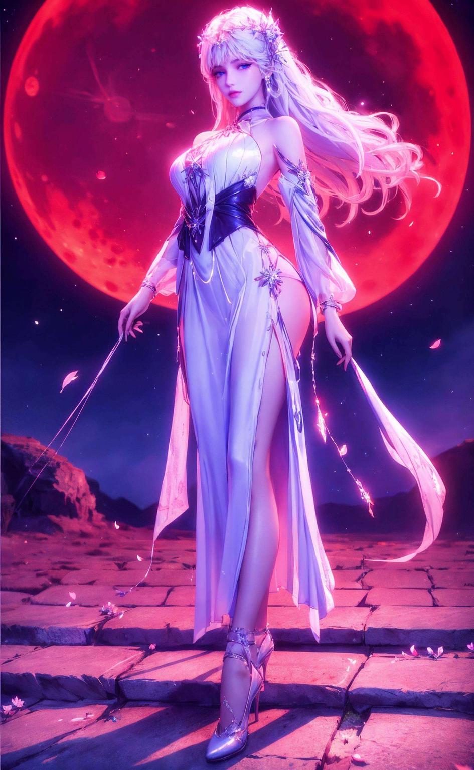 今天给大家带来一款超美的二次元女生壁纸！看这圣采儿全集动漫图片简直是为安卓手机量身定制的漫画壁纸！快来看看这精致的细节和色彩吧！