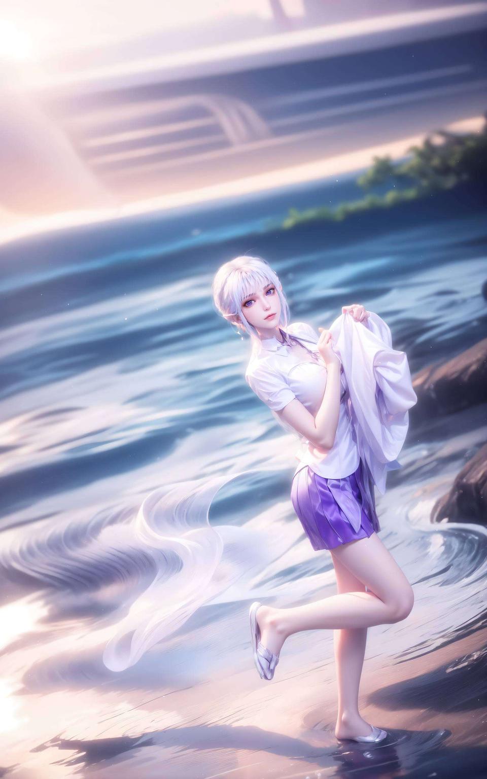 细节满分！这身材简直完美！让你的电脑桌面瞬间升级