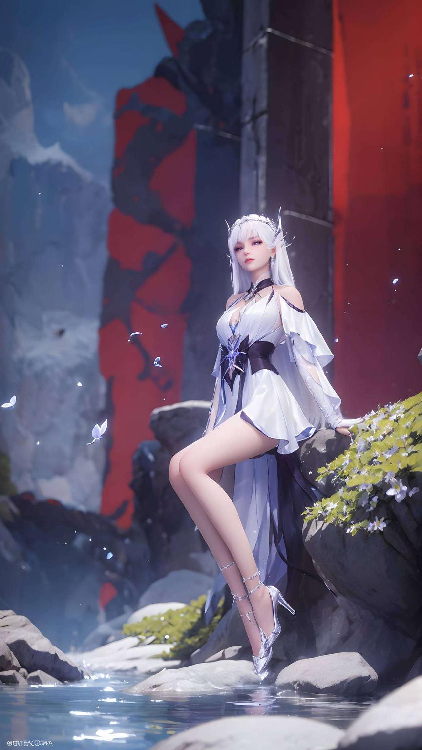 护眼又养眼！这款壁纸是圣采儿和小舞的合照快来看看这对萌萌哒组合