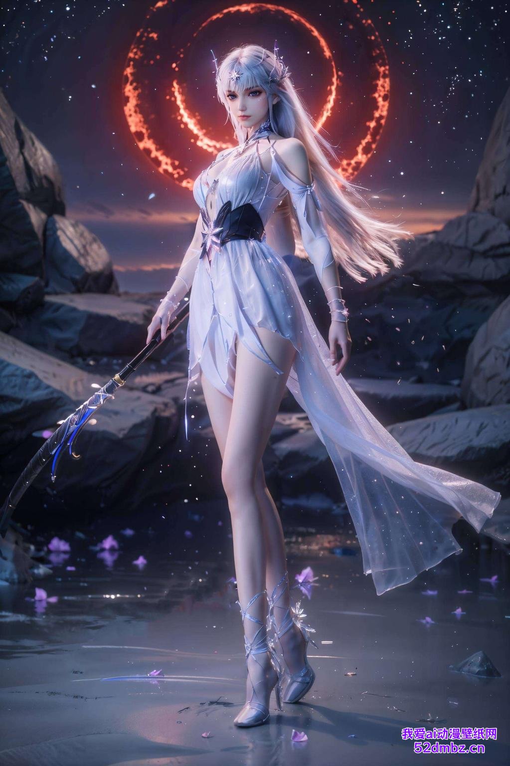 尽显竖屏风采圣采儿壁纸