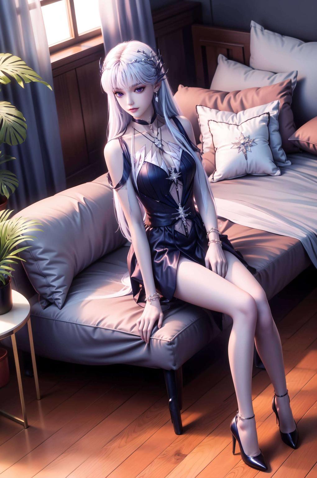 圣采儿那可爱的模样让人一看就心动！赶紧换上吧大家好！今天给大家带来一款超美的手机壁纸——圣采儿高清特写游戏壁纸！这壁纸简直是游戏迷和动漫爱好者的福音