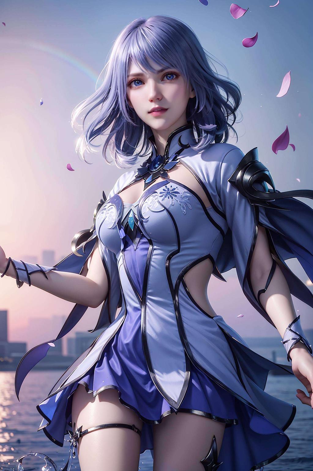 还能护眼无忧！瞧这超还原的国漫水冰儿高清壁纸