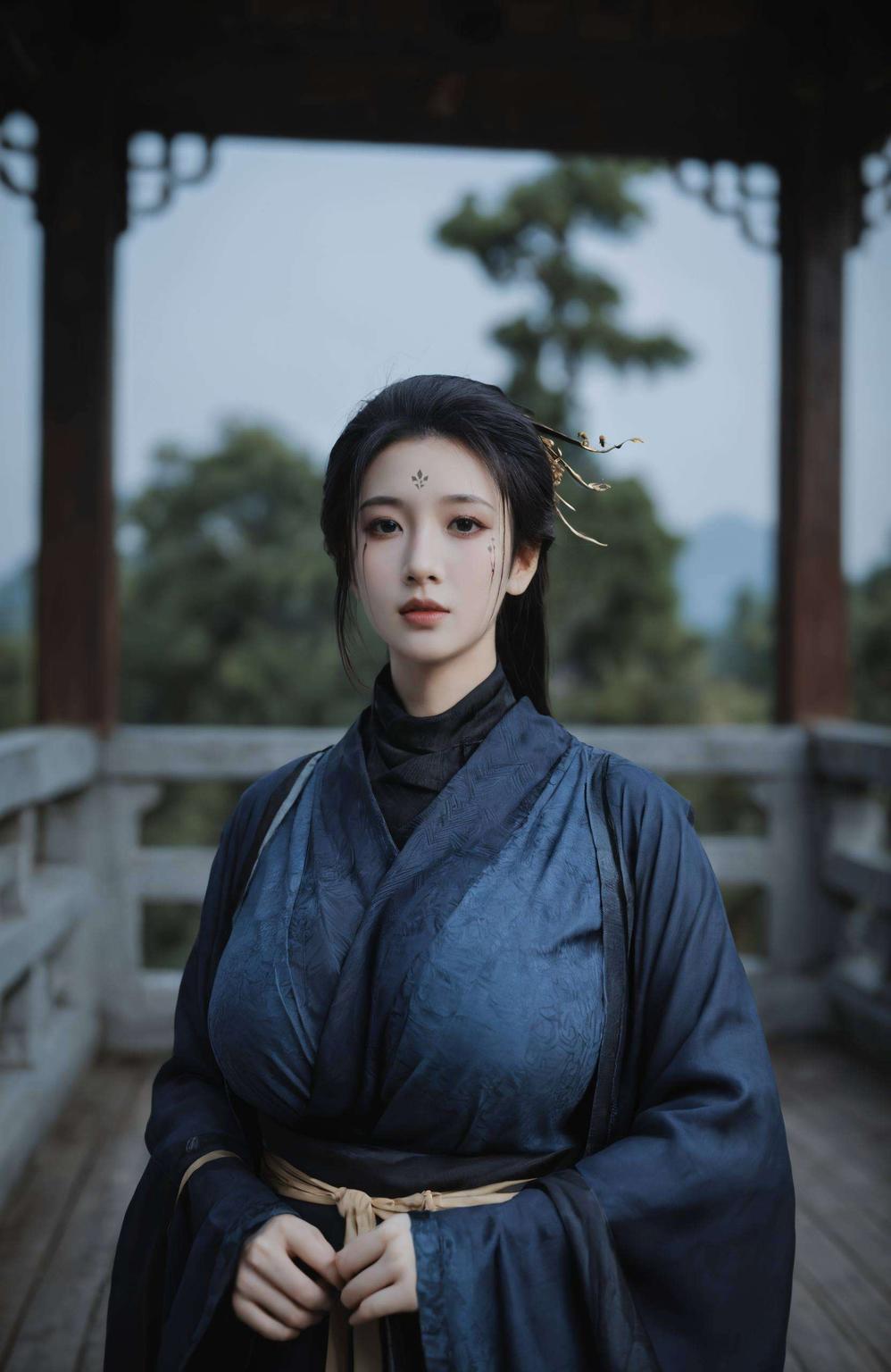 让你享受视觉盛宴的同时这款黑神话四妹手机壁纸