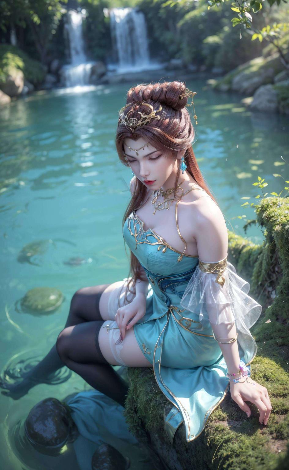 一键下载这款古风漫画壁纸《苏灵韵》简直美爆了！画面细腻