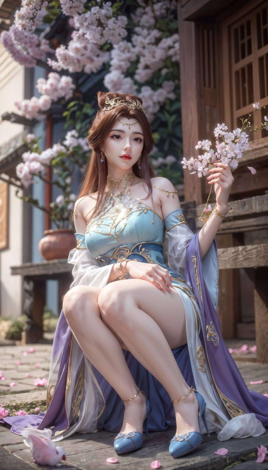 清新的画风淡雅的色彩