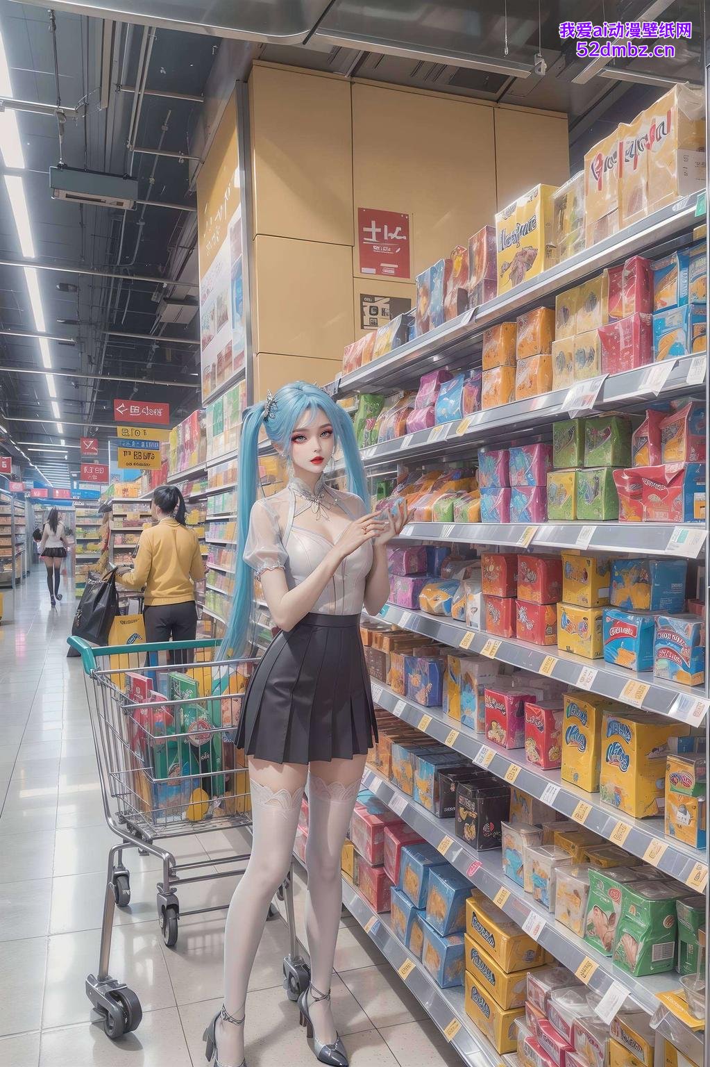 各位二次元的小伙伴们快来感受这波可爱壁纸的魅力吧！”