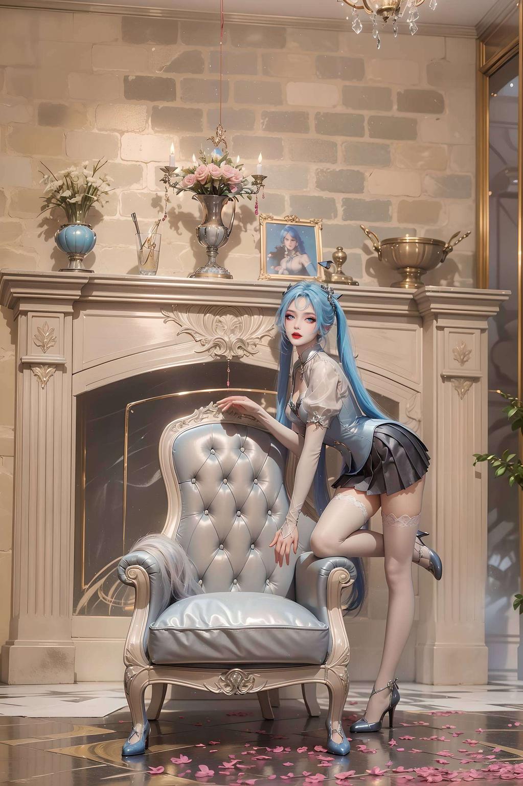 简约风大行其道唐舞桐插画壁纸