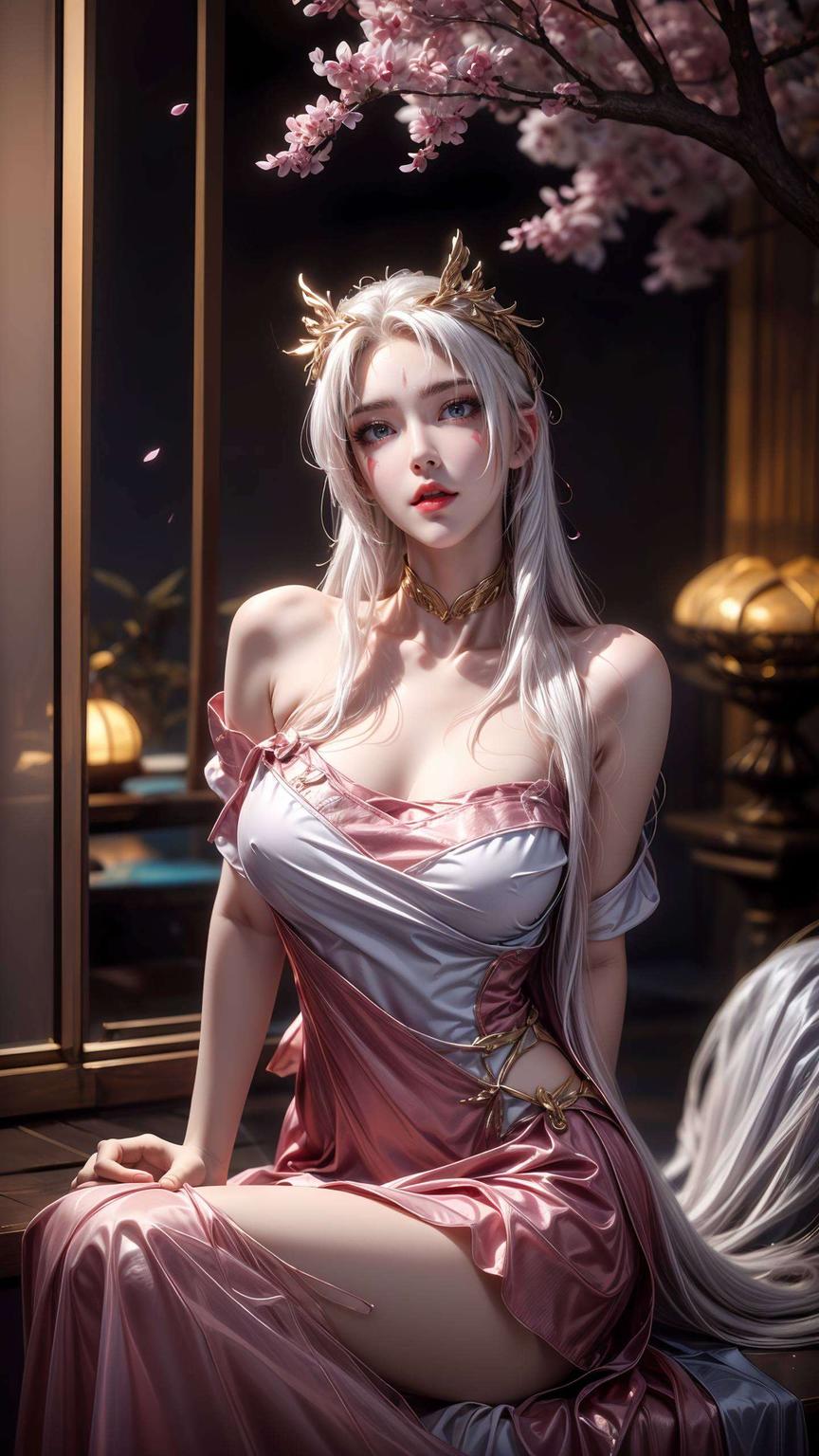 完美世界里的天狐仙子优雅灵动