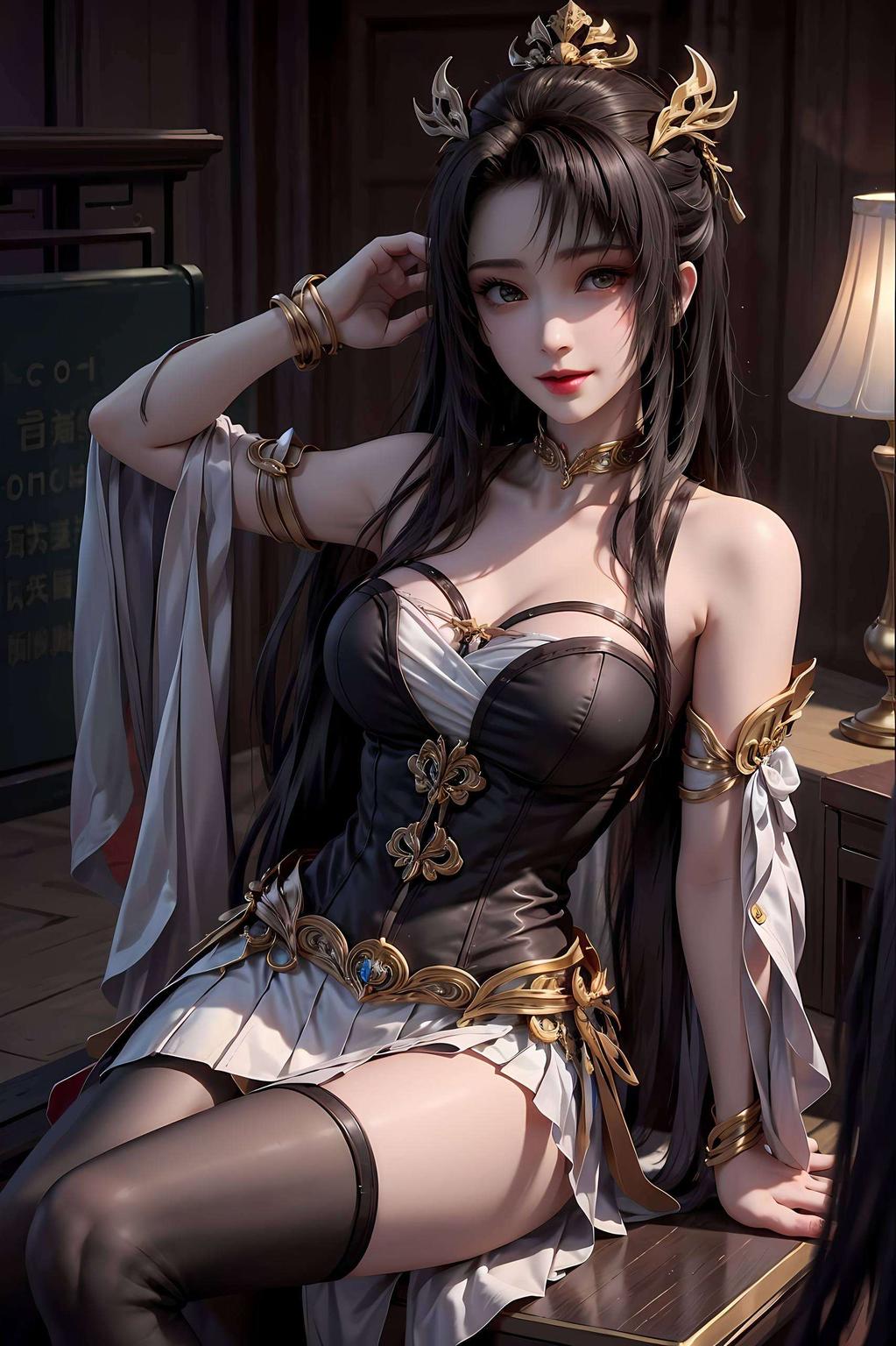 给大家带来一款超美的天狐仙子4k壁纸！高清细腻让你的电脑瞬间变身Ins风艺术馆