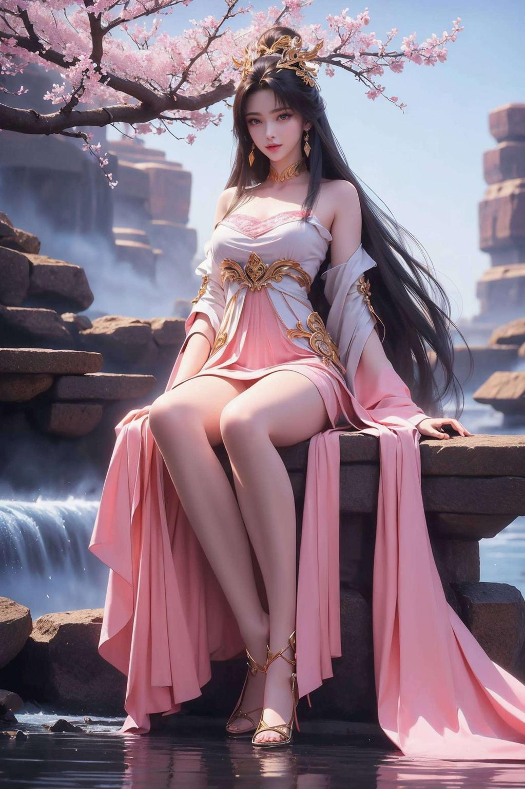 让手机瞬间变身仙境啦！”今天给大家带来一款超可爱的护眼壁纸！看这款天狐仙子背身图片