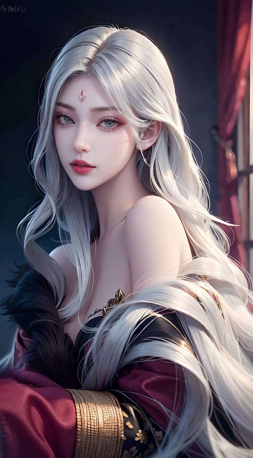 小白仙姿飘逸美不胜收