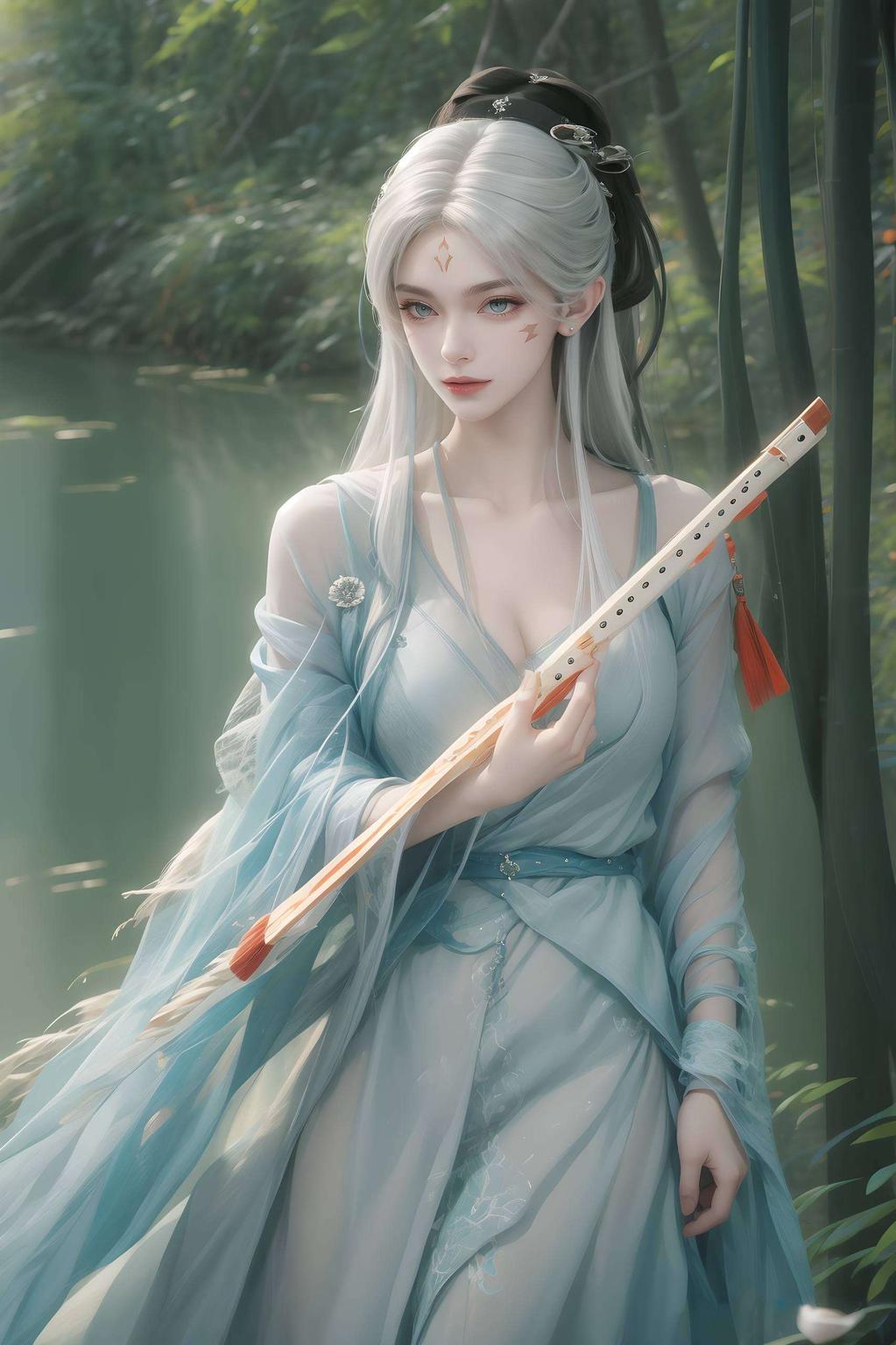 护眼高清小白仙姿