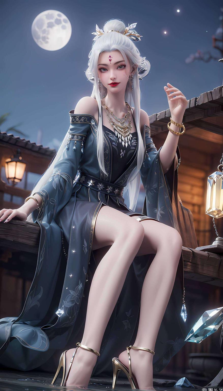 小白仙气逼人高清古风壁纸