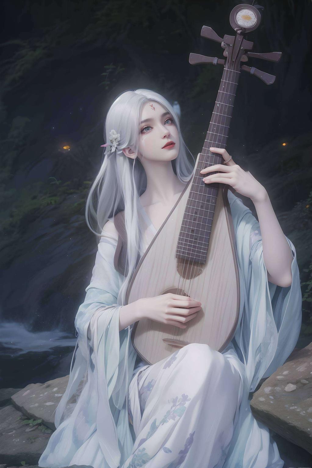 小白仙气逼人动态壁纸美爆眼球！高清护眼