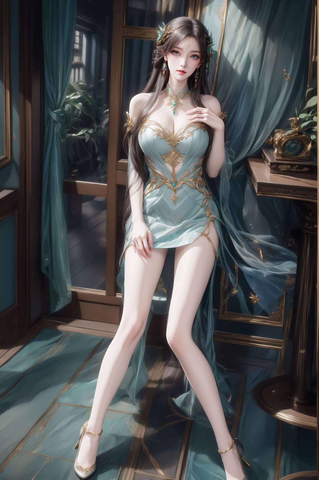 高清细节让你仿佛能感受到她的呼吸