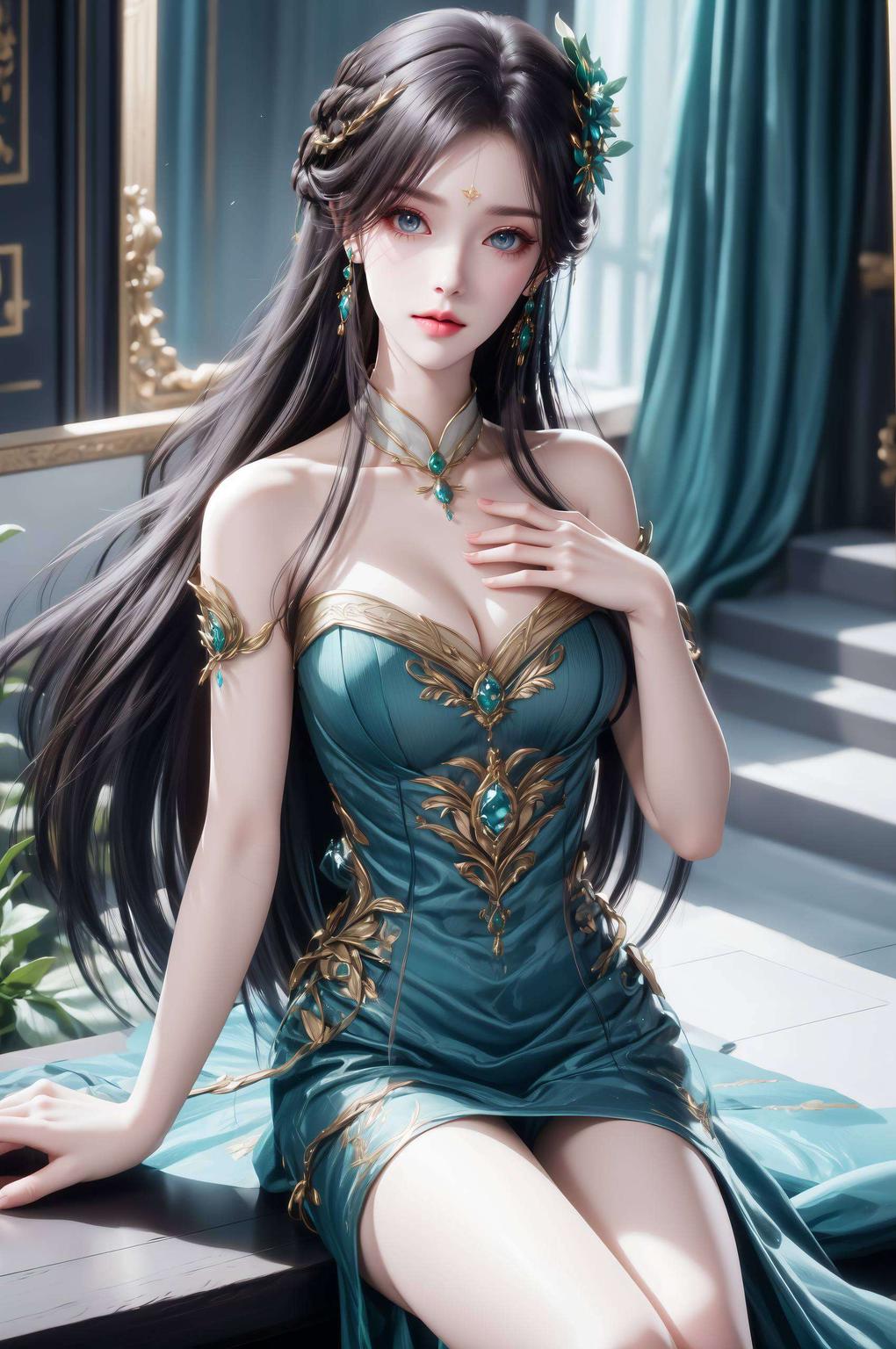 萧薰儿古风壁纸漫画风电脑背景