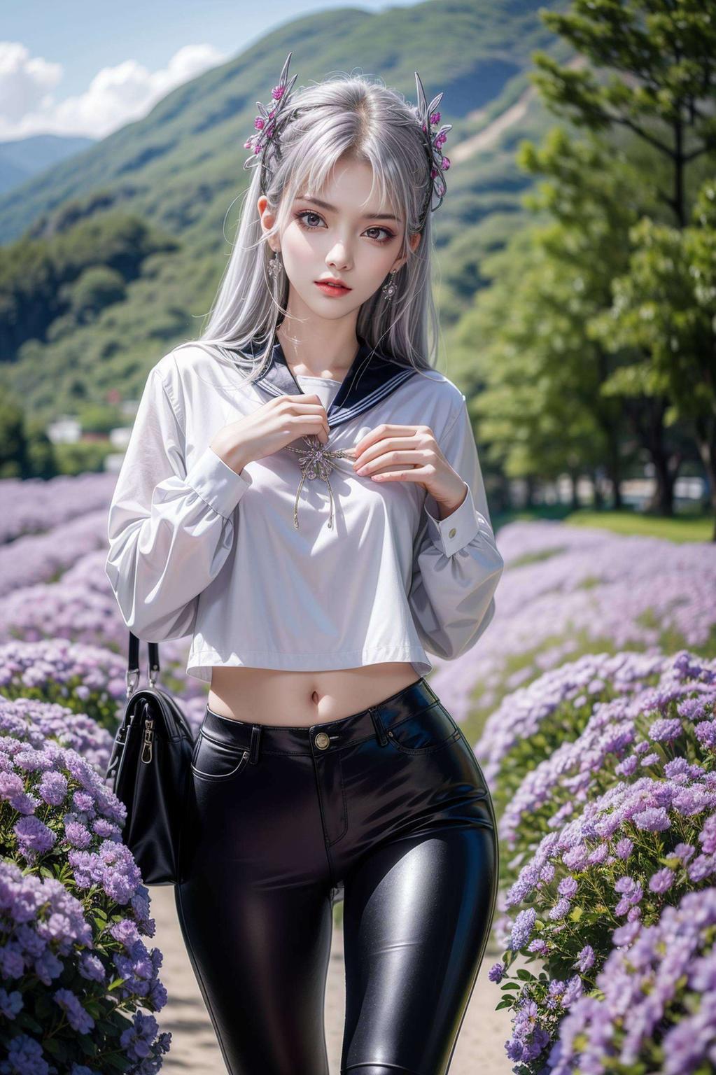 今天给大家带来超清晰的小医仙李沁炫彩电脑壁纸！这款壁纸展示了李沁清新脱俗的气质色彩饱满