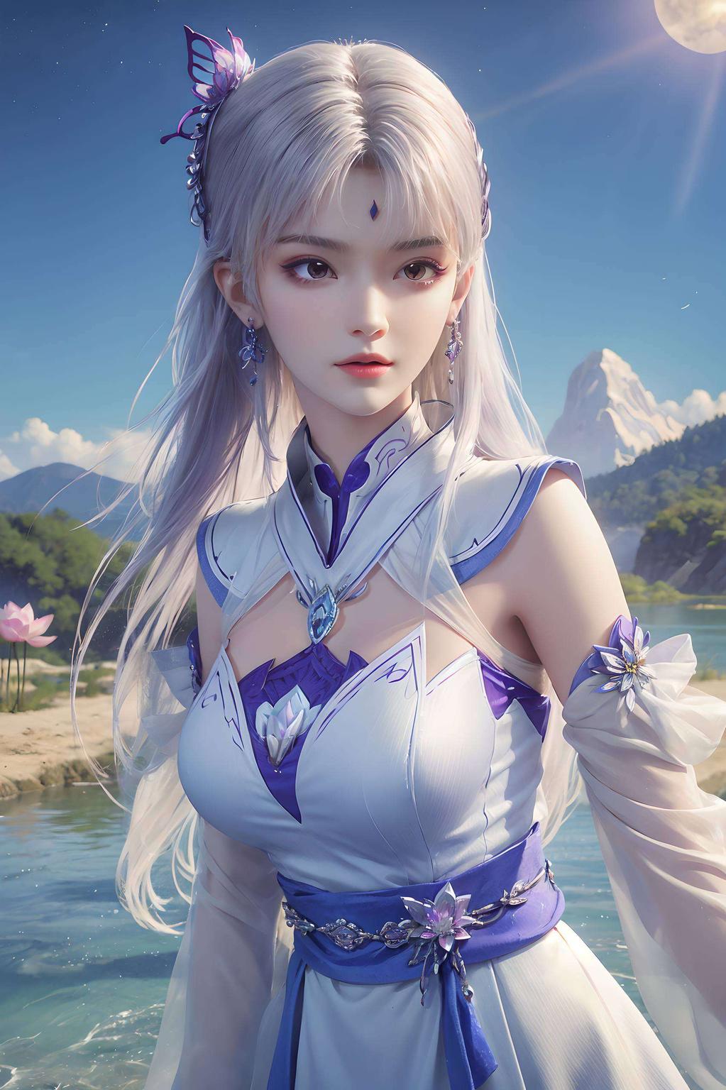 看那漫画中的萧小医仙紫色背景与简洁线条