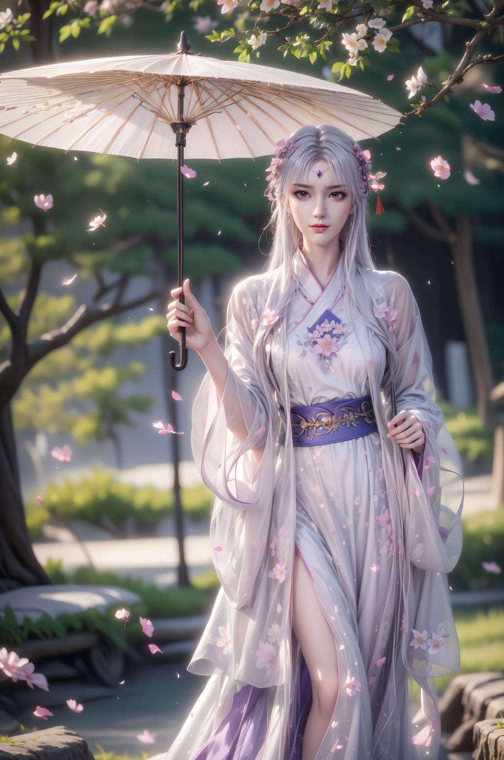 特别推荐这款小医仙白衣壁纸仿佛医术高明的小医仙就在眼前