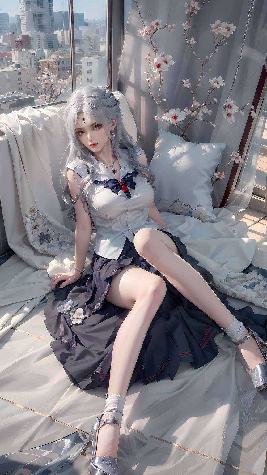 小医仙最新建模壁纸简约而不失仙气