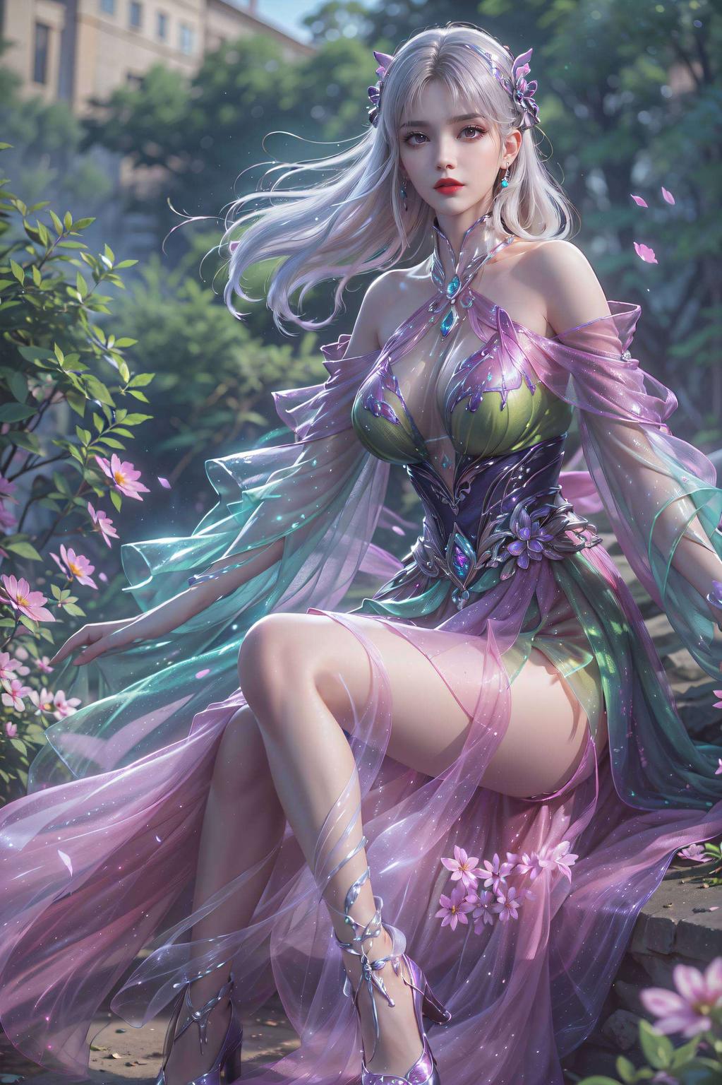 这款古香古色的小医仙高清壁纸让你的电脑桌面瞬间焕发古韵之美