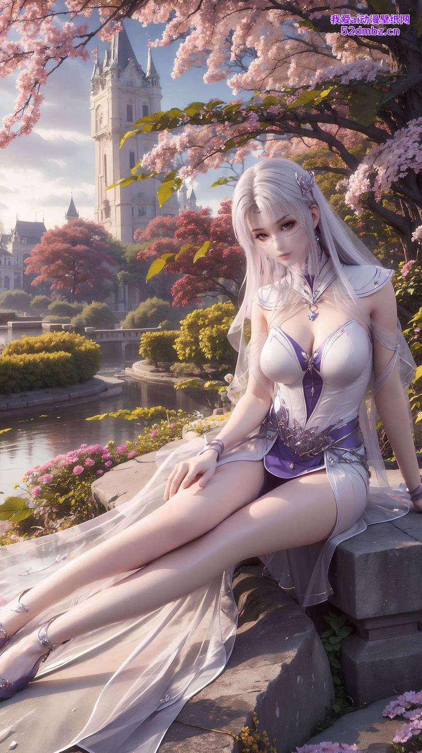 细腻笔触勾勒精美壁纸尽显仙韵之美