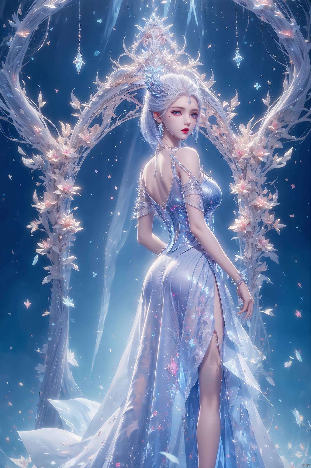 唐门风采展雪女翩翩舞