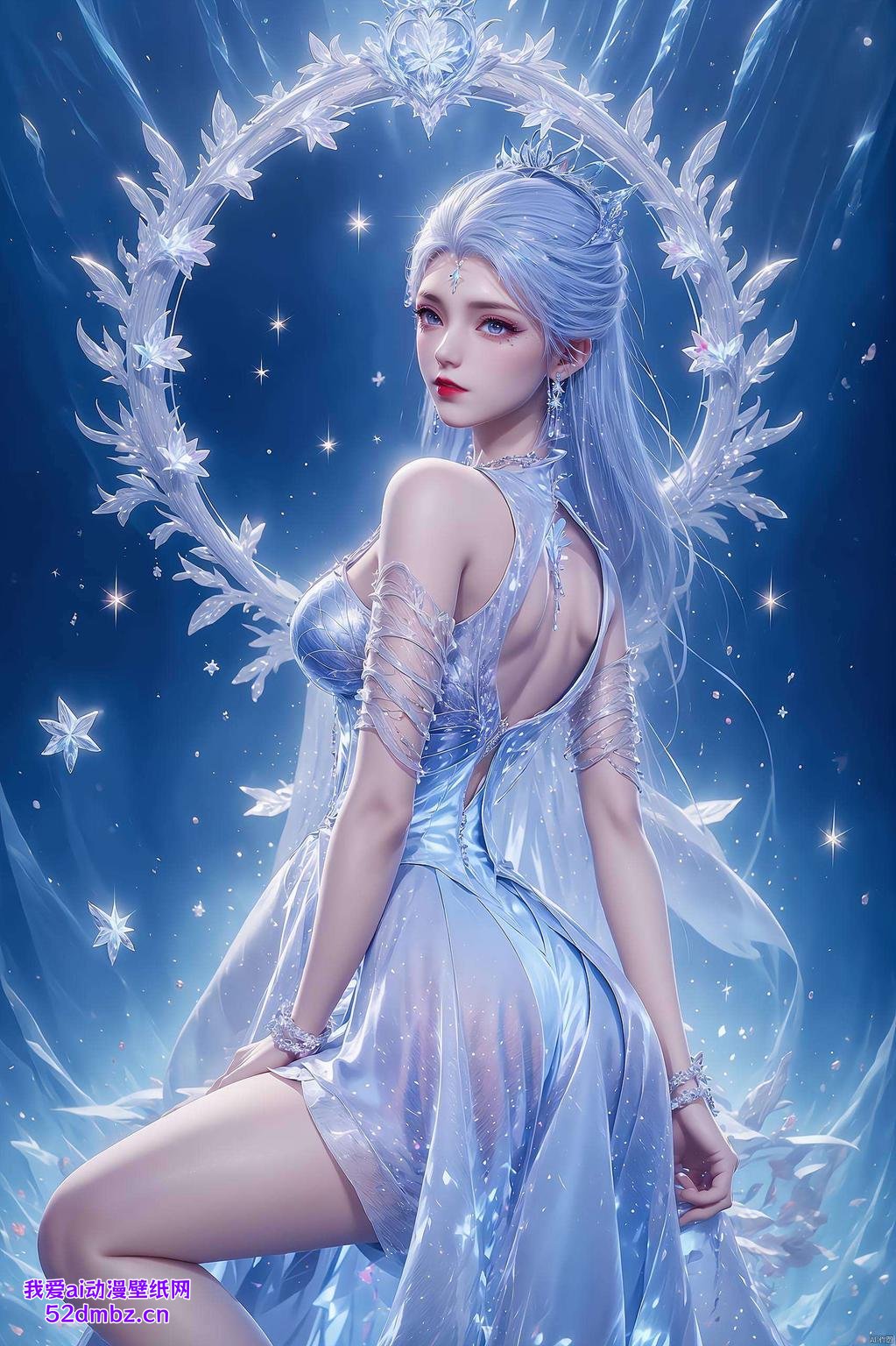 凝霜冻艳！#绝世唐门雪女# 动态炫彩点亮#ipad# 屏幕新境界