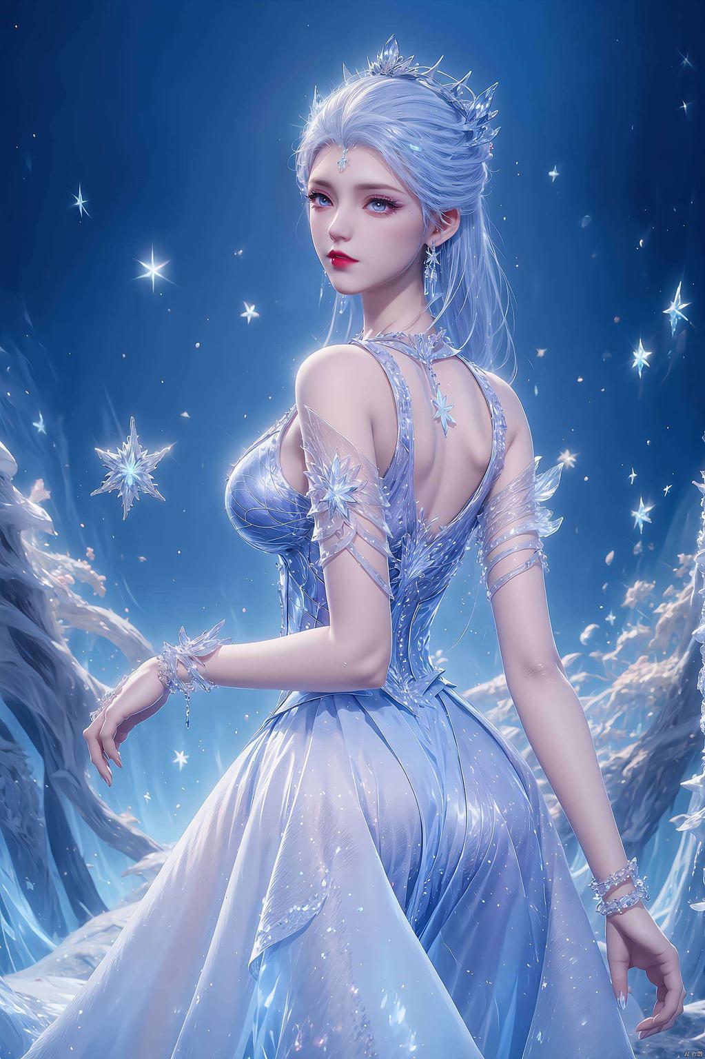 古香古色雪女翩翩舞