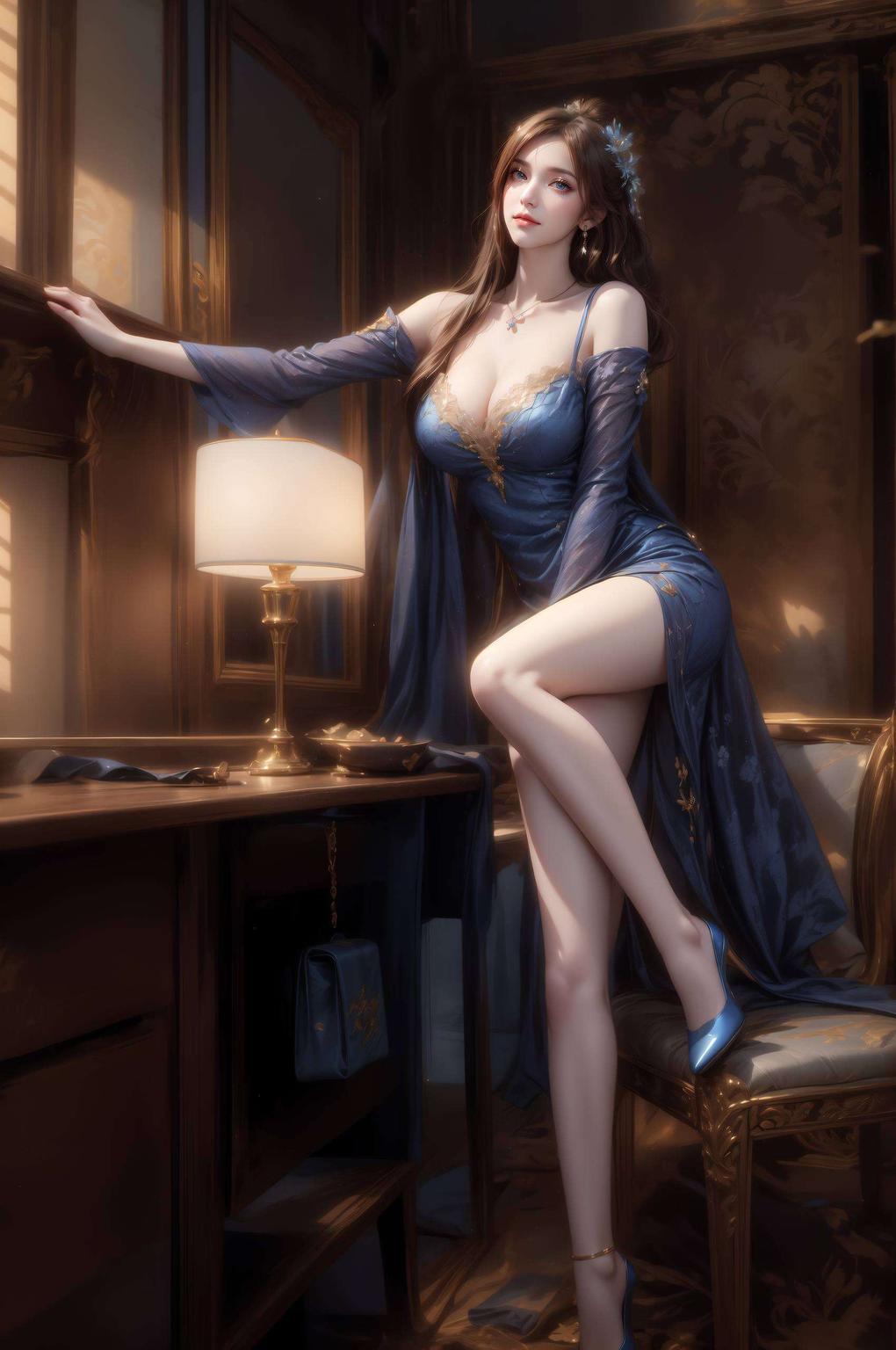 今天给大家带来一款超美的紫色免费壁纸秀！看这款徐欣全身壁纸官方设计