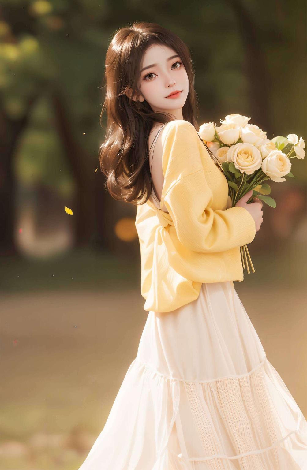 完美适配安卓手机！这款壁纸以浪漫婚纱为主题姚曦的美貌与婚纱的优雅完美融合